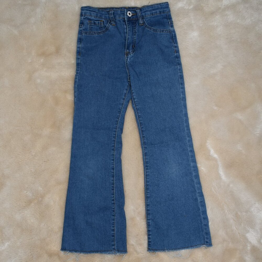 Girls Highrise Flare Jeans Bootcut Size 8/9